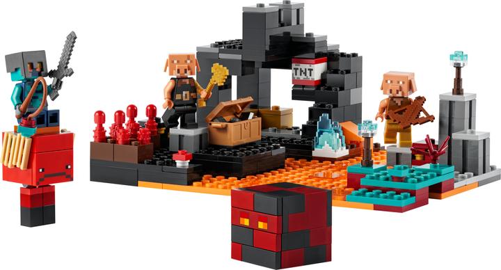 Produktbild LEGO Die Netherbastion (21185, LEGO Minecraft)