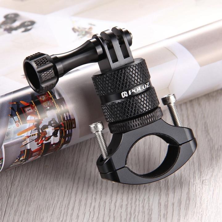 Produktbild Puluz GoPro Aluminium Bike Halterung (Hero 9 Black, Hero 8 Black, Hero 7, Hero 10 Black, Hero 11 Black, Hero 12 Black, Hero 13 Black)