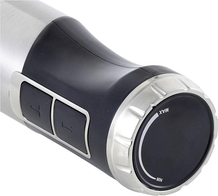 Produktbild MasterPRO Stabmixer 1000W mit Messbecher, mit Mixbecher Schwarz/Edelstahl, Transparent