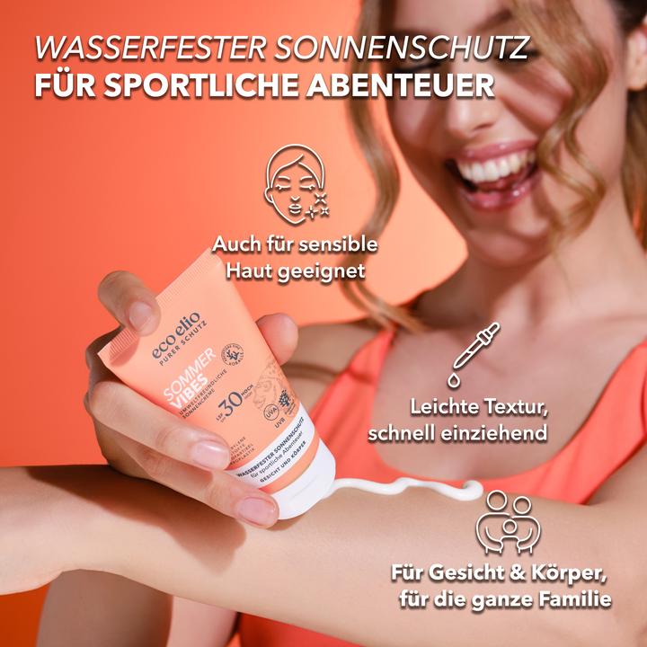 Produktbild Eco Elio Sommer Vibes (Sonnencreme, SPF 30, 200 ml, 246 g)
