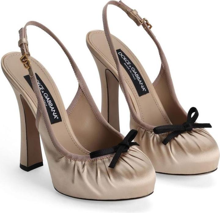 Actual product image Dolce & Gabbana With Heel Beige (37)