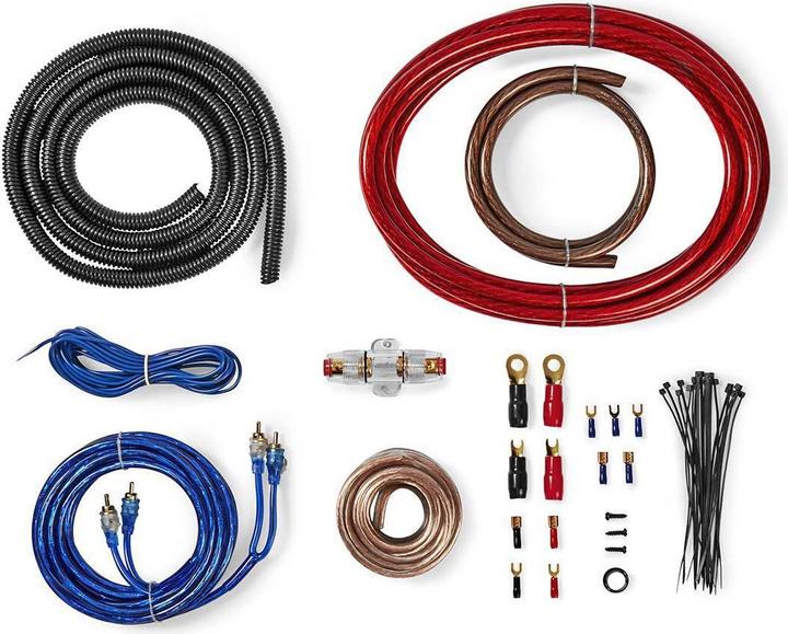 Actual product image Nedis Car Audio Connector Kit 1200 W Nickel Plated Blister