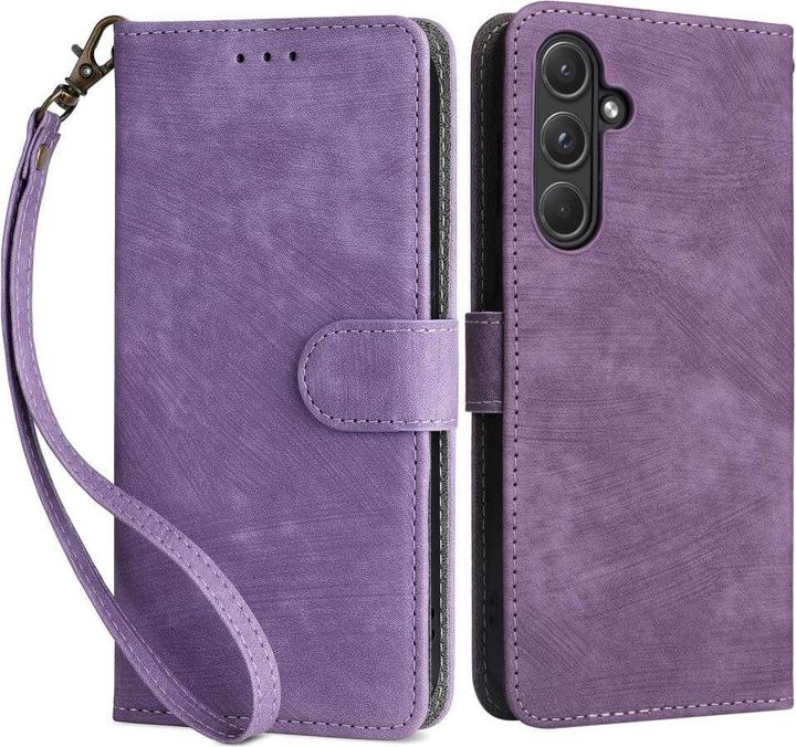 Cover-Discount Galaxy A55 - Étui avec bloqueur RFID violet (Samsung Galaxy A55)