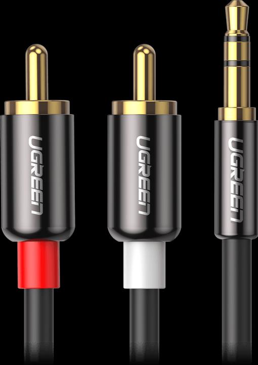 Actual product image Ugreen 2x RCA - 3.5mm jack (1 m, Cinch, 3.5mm jack (AUX))