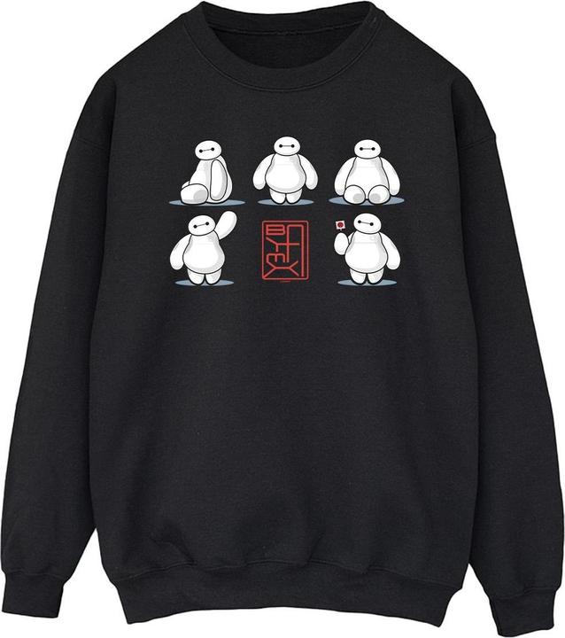 Disney Big Hero 6 Baymax Many Poses Sweatshirt