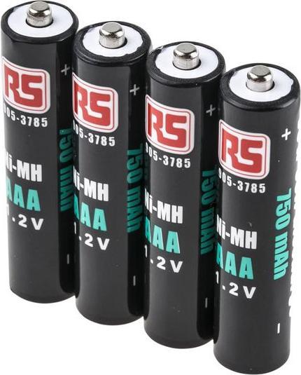 Actual product image Rs Pro RS LSD NiMH AAA 750mAh 4PK (4 pcs., AAA, 750 mAh)