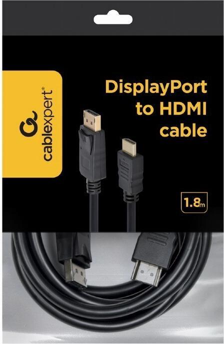 Immagine prodotto Gembird DisplayPort – HDMI (1.80 m, DisplayPort, HDMI)