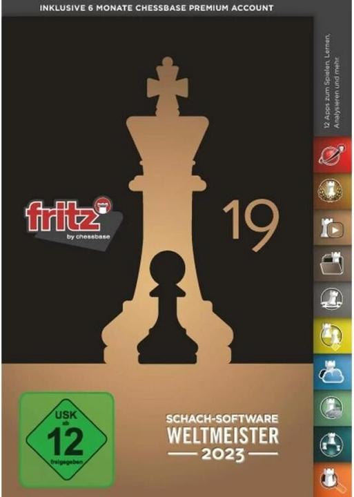Actual product image Fritz 19 - Chess Software World Champion 2023 (PC, DE)