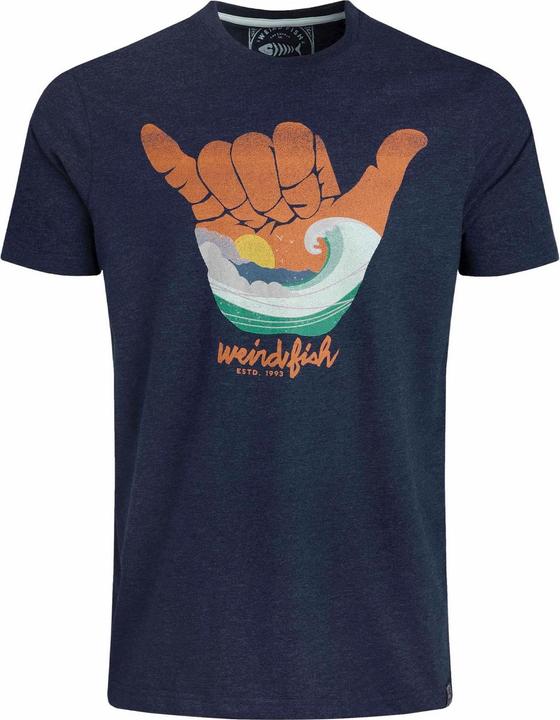 Immagine prodotto Weird Fish Hang Loose Maglietta Grafica Uomo (M)