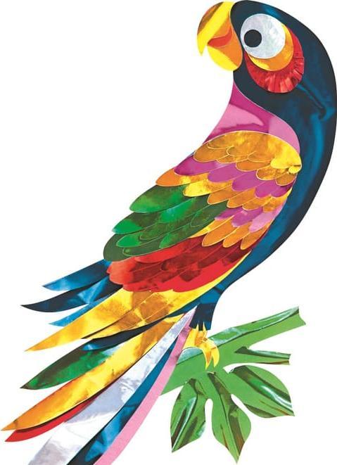 Image du produit Folia Papier aluminium double face 50x78cm, 1 rlx, rouge/or (90 g/m², 1 x)