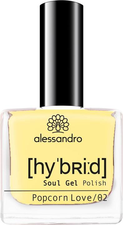 Alessandro Hybrid Soul Gel Polish Popcorn Love (136 Popcorn Love, Gel-Effekt Nagellack)