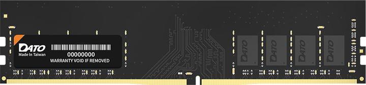 Produktbild Dato - Computer Memory (DT8G4DU24) - for Desktop, DDR4, RAM, 8GB, 2400MHz - Black (2400 MHz, DDR4-RAM)