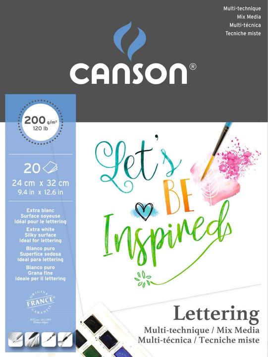 Produktbild Canson Letteringblock (Spezial, Harter Einband)