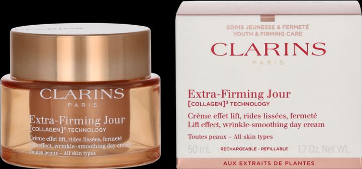 Actual product image Clarins Extra Firming (50 ml, Day cream, Up to SPF 10)