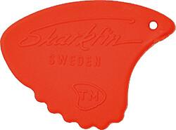 Sharkfin Plectren red, soft Rel. (25) (25 x)