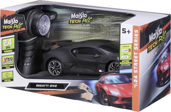 Produktbild Maisto Tech 581515-1 Bugatti Divo 1:24 RC Einsteiger Modellauto Elektro Sportwagen