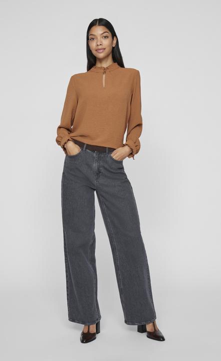 Produktbild Vila High Neck Oberteil mit langen Ärmeln (40)