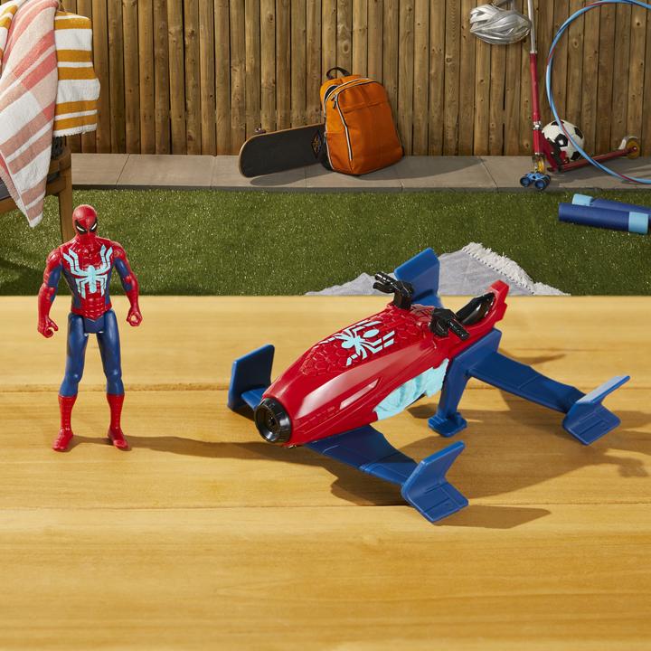 Actual product image Spiderman SPIDER-MAN playset Web splashers vehicle