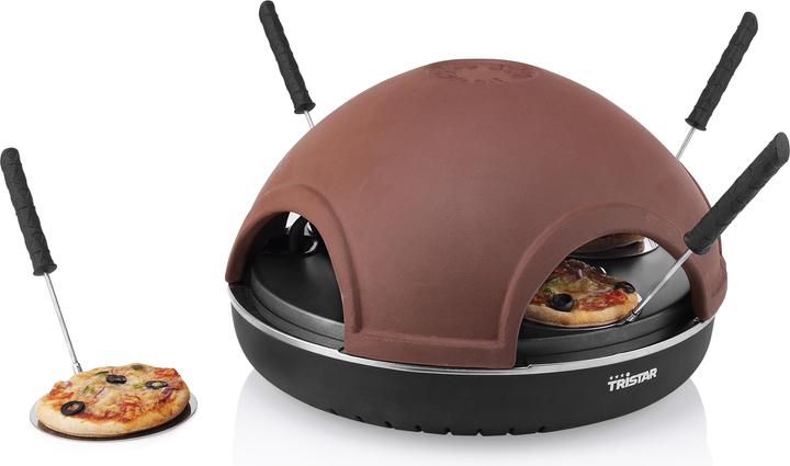 Image du produit Tristar Four à pizza voyant lumineux, revêtement anti-adhésif