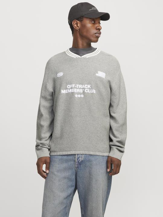 Image du produit Jack & Jones Jcoreflex Knit V-Neck Styd Aw24 (XXL)