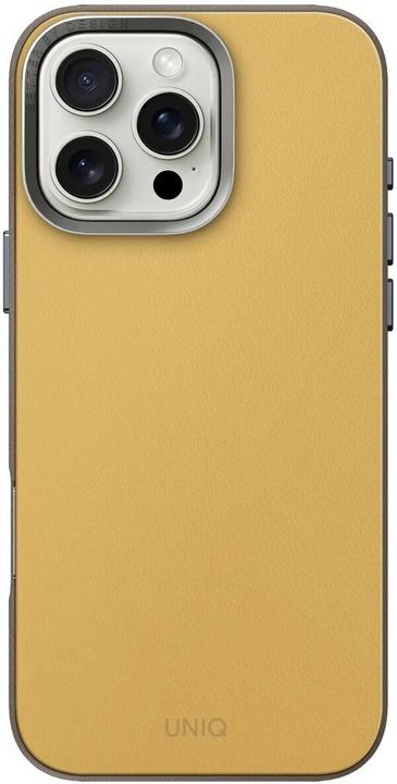 Uniq Lyden DS iPhone 16 Pro Max 6.9" Magclick Charging case yellow-gray/yellow-gray (Apple iPhone 16 Pro Max)