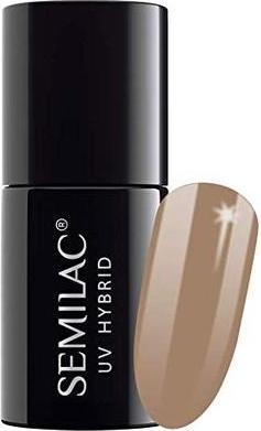 Actual product image Semilac 139 nuts and caramel 7 ml (UV gel varnish)