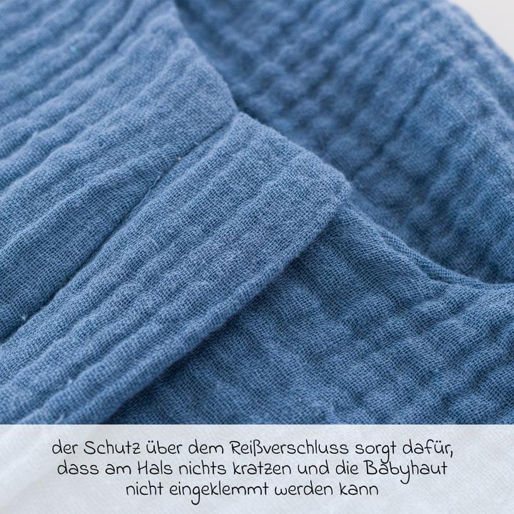 Produktbild Träumeland Sommerschlafsack Liebmich Baumwollmusselin (70 cm, 0.5 TOG, Sommer)