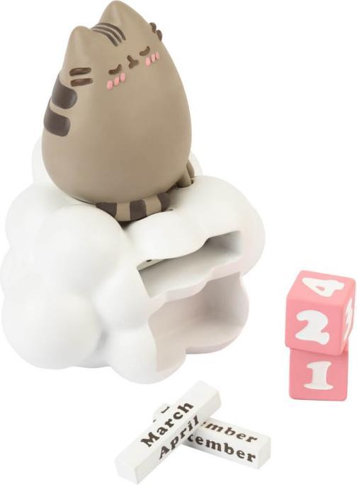 Produktbild NoName PUSHEEN - Calendrier Perpétuel 3D en Résine - '10x12x13cm' (10 x 13 cm, Harter Einband)