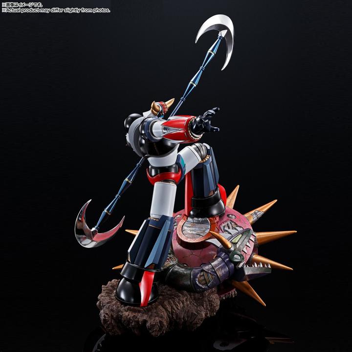 Actual product image Bandai Namco UFO Robot Grandizer statuette PVC Figuarts ZERO Metallic Touch UFO Robot Grandizer 19 cm
