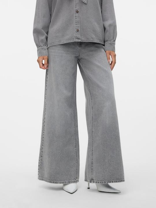 Actual product image Vero Moda VMANNET Mittlere Taille Weiter Beinschnitt Jeans Weit geschnitten (W25/L32)