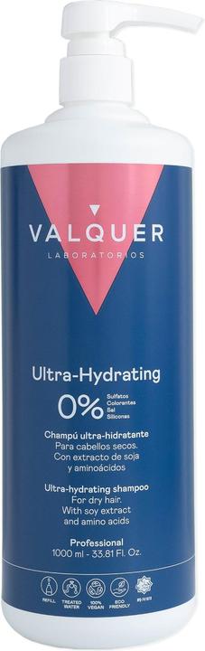 Image du produit Valquer Válquer Shampooing ultra hydratant pour cheveux secs 1000ml (1000 ml, Shampoing liquide)