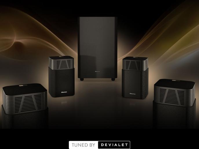Actual product image Hisense Sound-System HT-Saturn 4.1.2CH, 720W, Dolby Atmos (720 W)