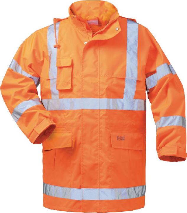 Safestyle High-visibility rain jacket