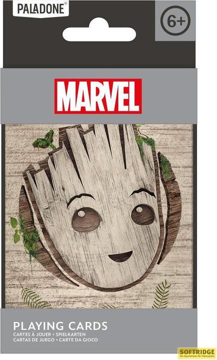 Produktbild Paladone Products LES GARDIENS DE LA GALAXIE - Groot - Cartes à jouer