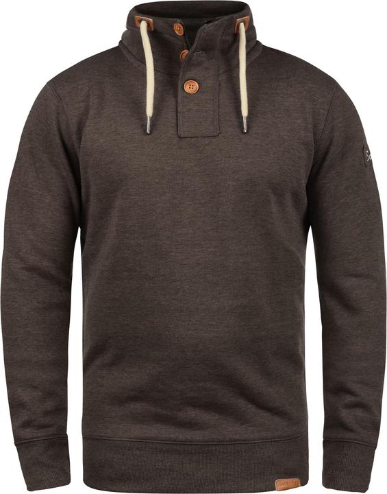 Immagine prodotto Solid TripTroyer Felpa Maglione Pullover Da Uomo Con Chiusura A bottone (S)