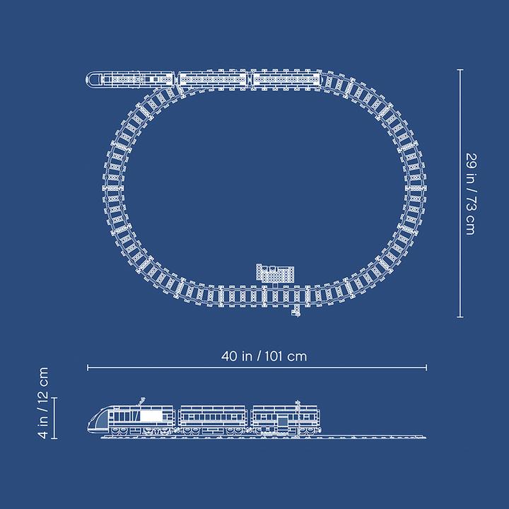 Image du produit LEGO Train de passagers (60197, LEGO Powered UP, LEGO City)