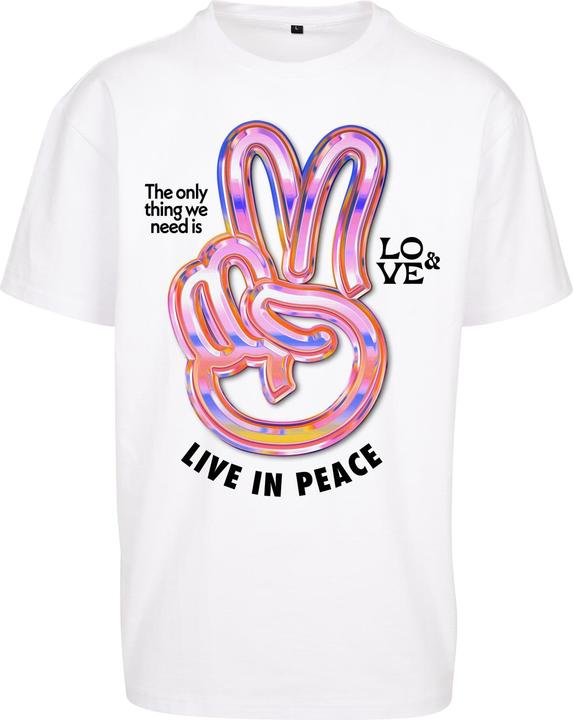 Produktbild Urban Classics Live in Peace Oversize Tee - 18459 (S)