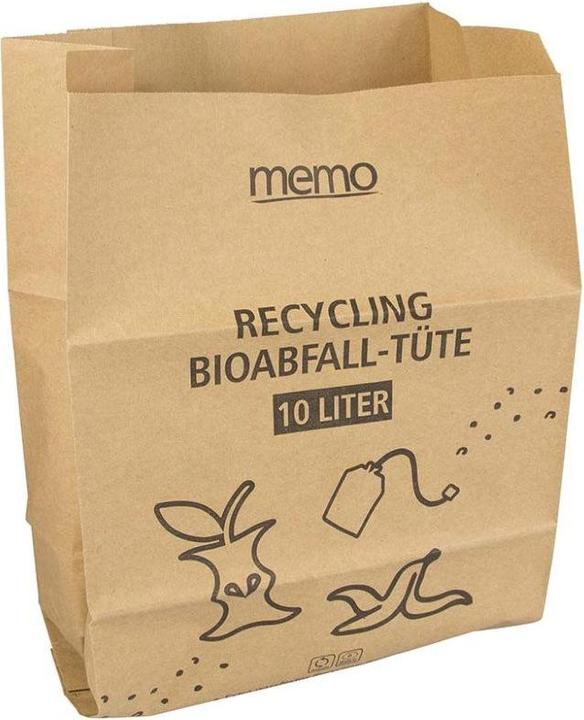 Produktbild Memo Paris Recycling Bioabfall-Tüten 10l (20 x, 10 l)