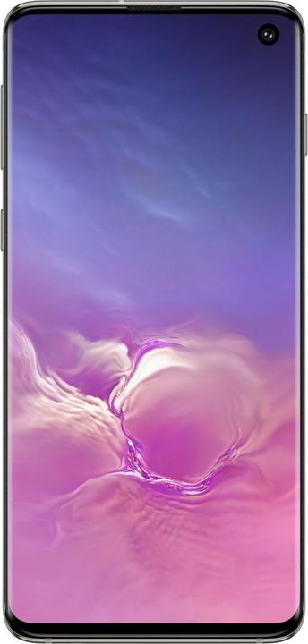 Actual product image Samsung Galaxy S10 (128 GB, Prism Black, 6.10", Hybrid Dual SIM, 16 Mpx, 4G)