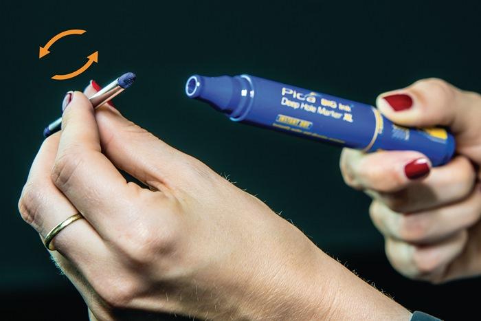 Actual product image Pica Felt-tip pens (Black, 4 mm, 1 x)