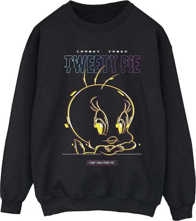 Looney Tunes Tweety Glitch Sweatshirt