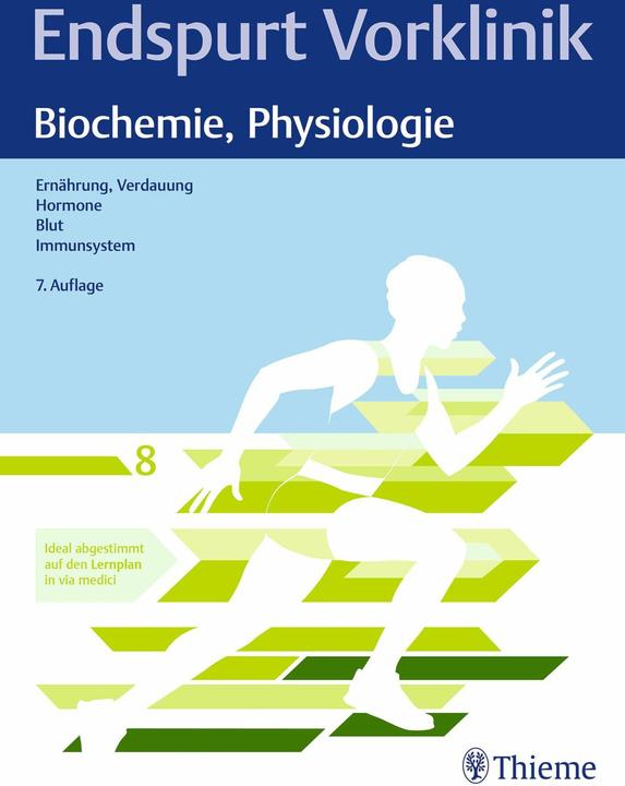 Produktbild Endspurt Vorklinik: Biochemie, Physiologie (Deutsch, 2025)