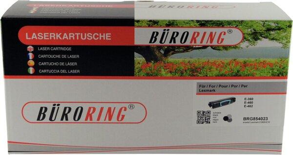Produktbild Büroring Toner Kassette, ersetzt Lexmark E360H21E, ca. 9.000 Seiten, schwarz
