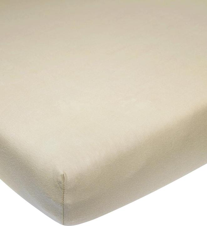 Immagine prodotto Meyco Home jersey lenzuolo matrimoniale 140x200 sabbia (140x200 cm)