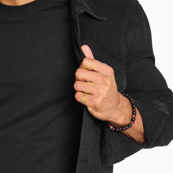 Immagine prodotto Thomas Sabo Ring Kettenglieder vergoldet (54, 925 Argento)