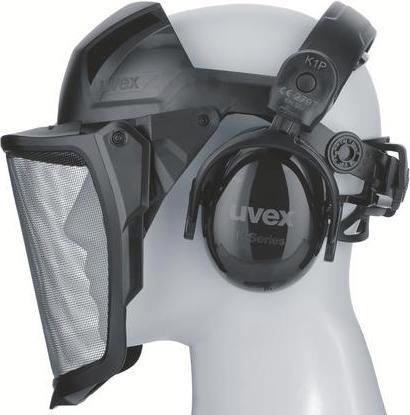 Actual product image Uvex Safety 9790215 Mesh Visor Black