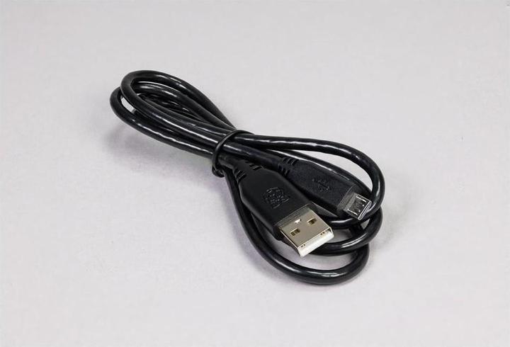Image du produit Berrybase Câble micro USB officiel Raspberry Pi, noir