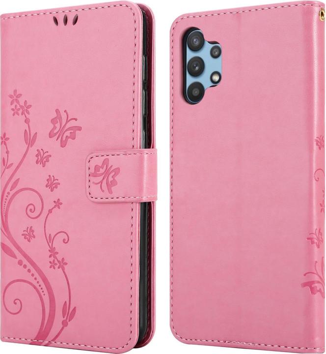 Produktbild Cadorabo Flower Book Hülle (Samsung Galaxy A32 5G)