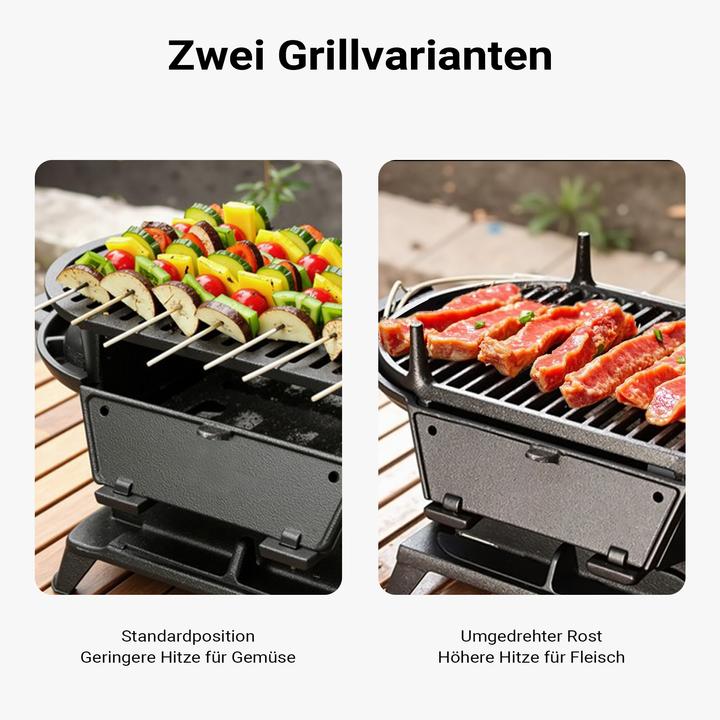 Produktbild Wiltec Grilltopf Gusseisen Grill Holzkohle Holzkohlegrill Gusstopf Feuertopf