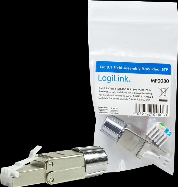 Immagine prodotto LogiLink MP0080 (Connettore del cavo di rete)